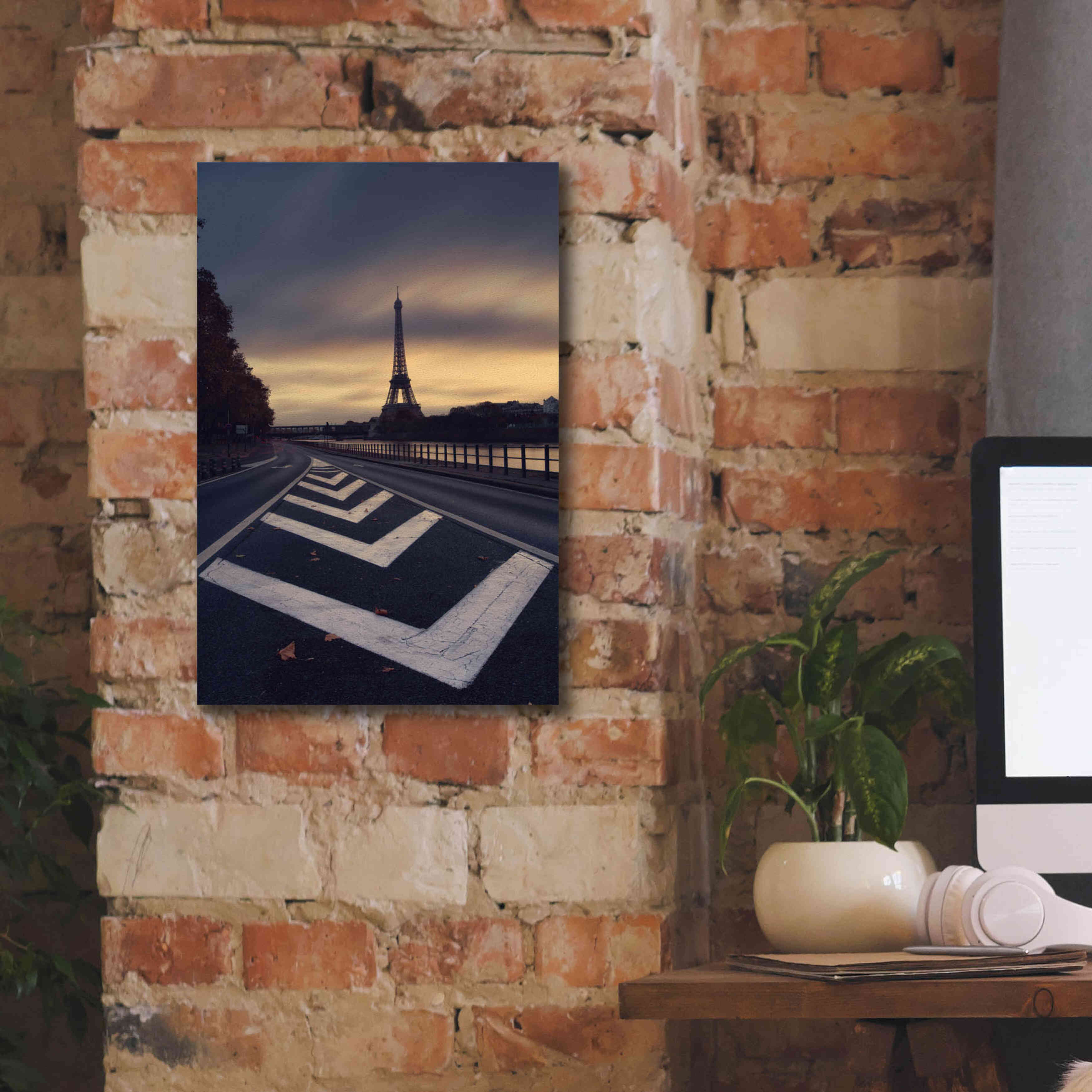 'Eiffel Tower' by Sebastien Lory, Giclee Canvas Wall Art,12 x 18