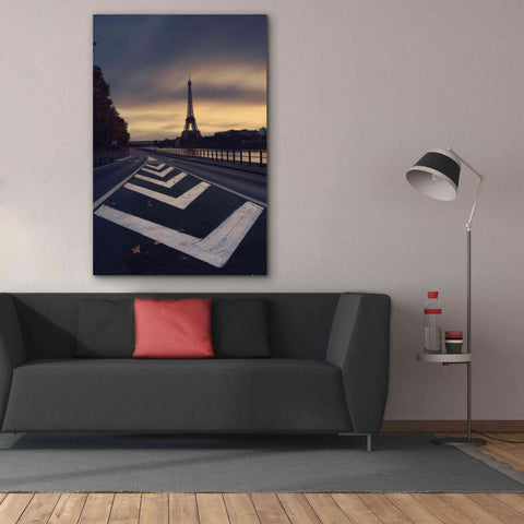 Image of 'Eiffel Tower' by Sebastien Lory, Giclee Canvas Wall Art,40 x 60