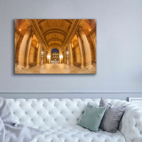 Image of 'Golden Columns' by Sebastien Lory, Giclee Canvas Wall Art,60 x 40