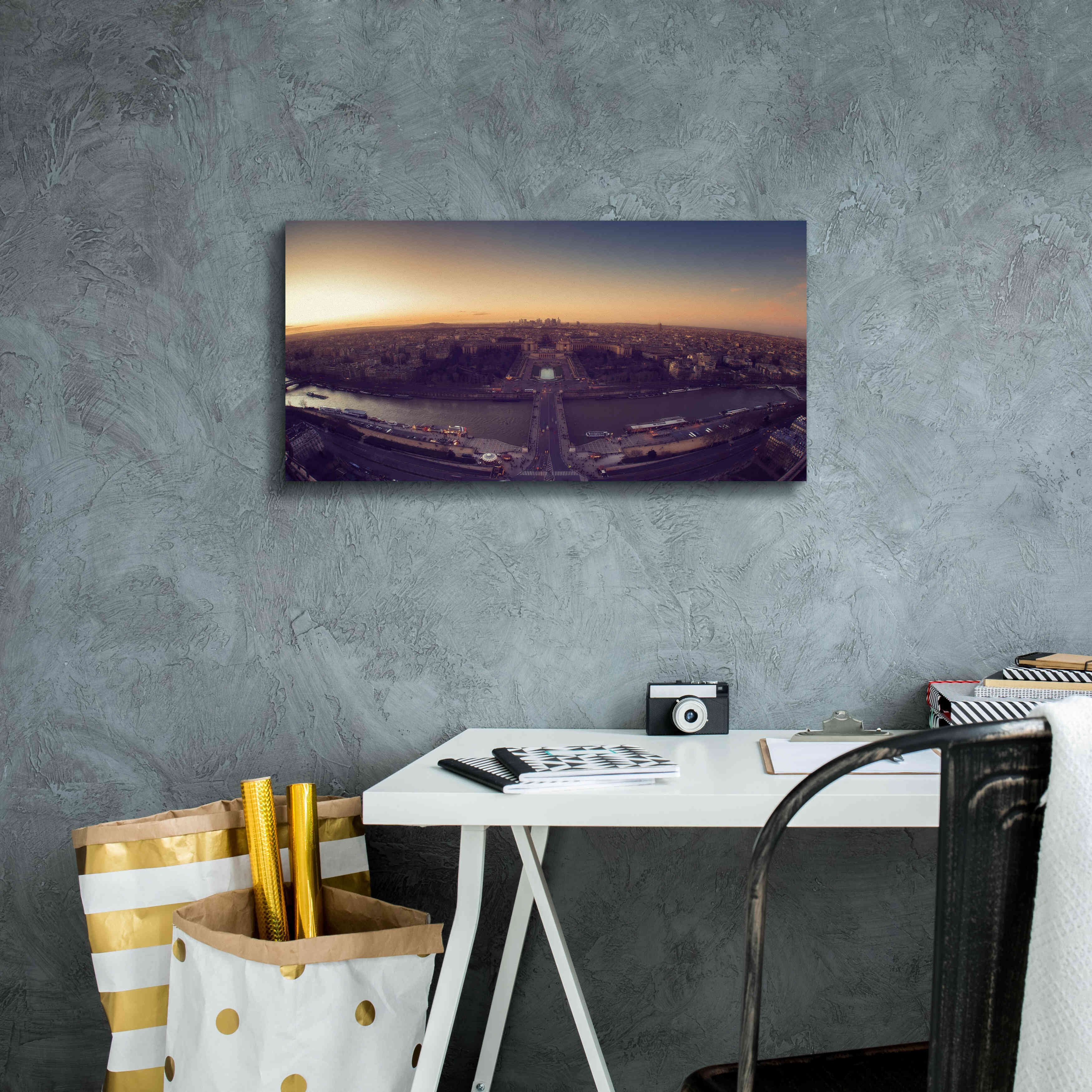 'Troca' by Sebastien Lory, Giclee Canvas Wall Art,24 x 12