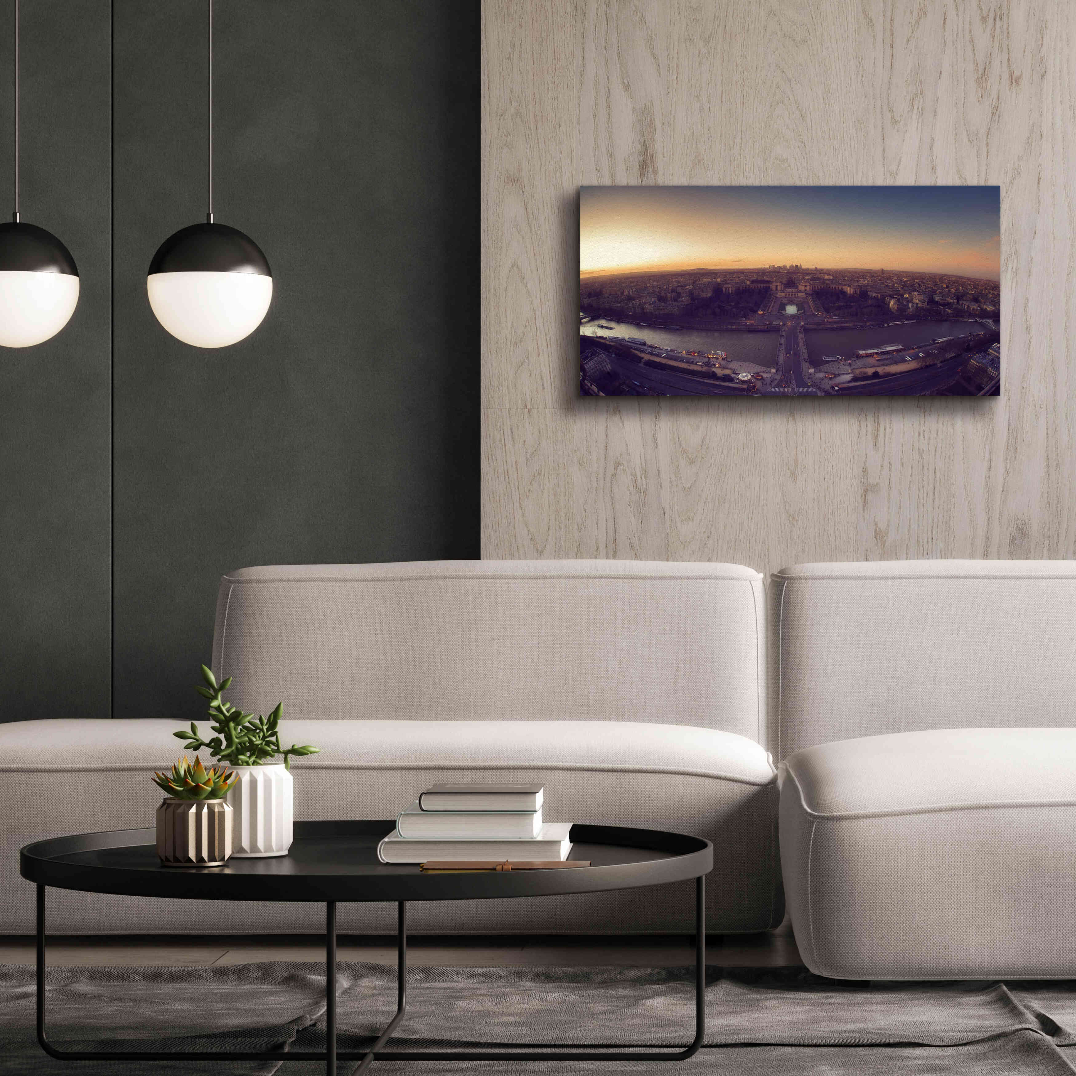 'Troca' by Sebastien Lory, Giclee Canvas Wall Art,40 x 20