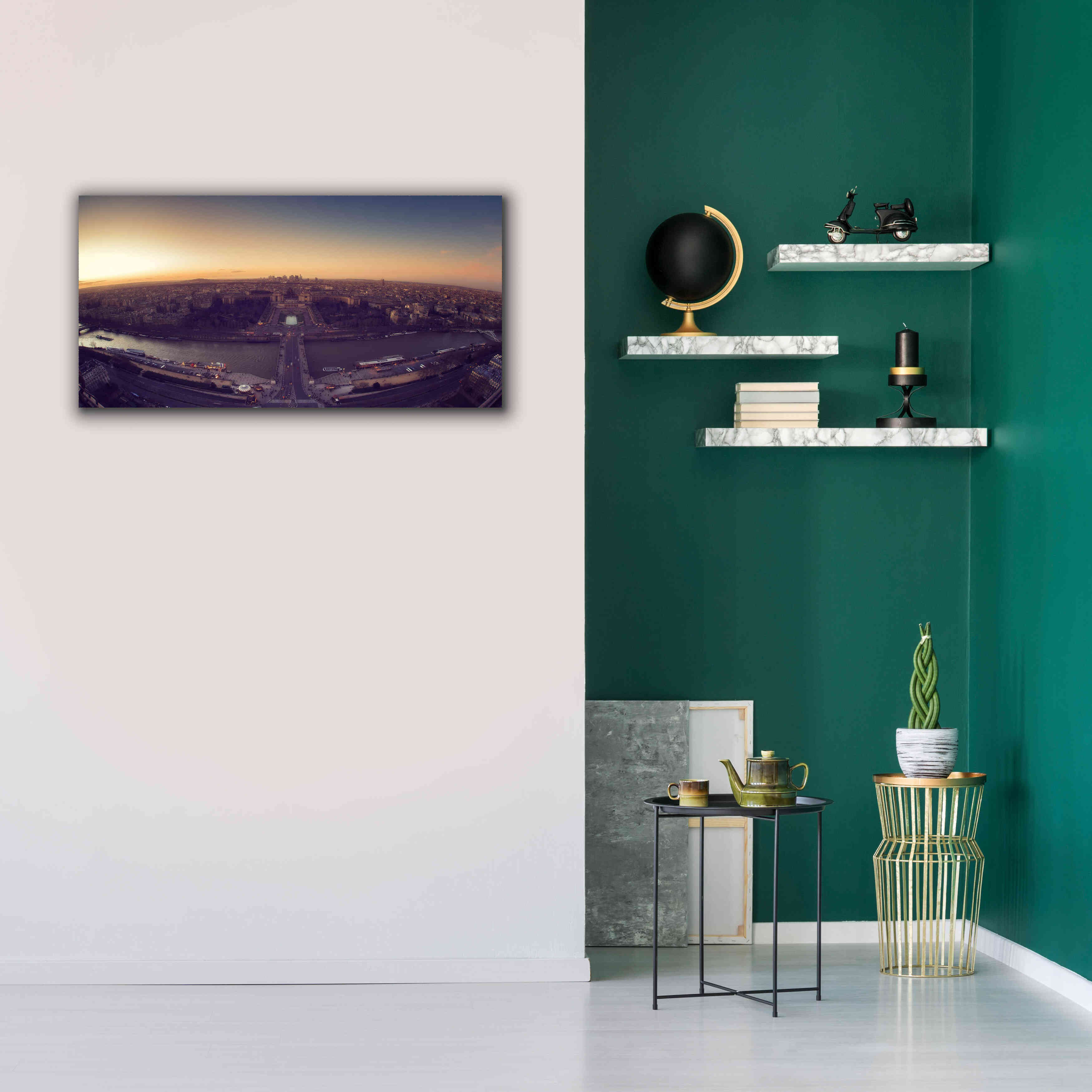 'Troca' by Sebastien Lory, Giclee Canvas Wall Art,40 x 20
