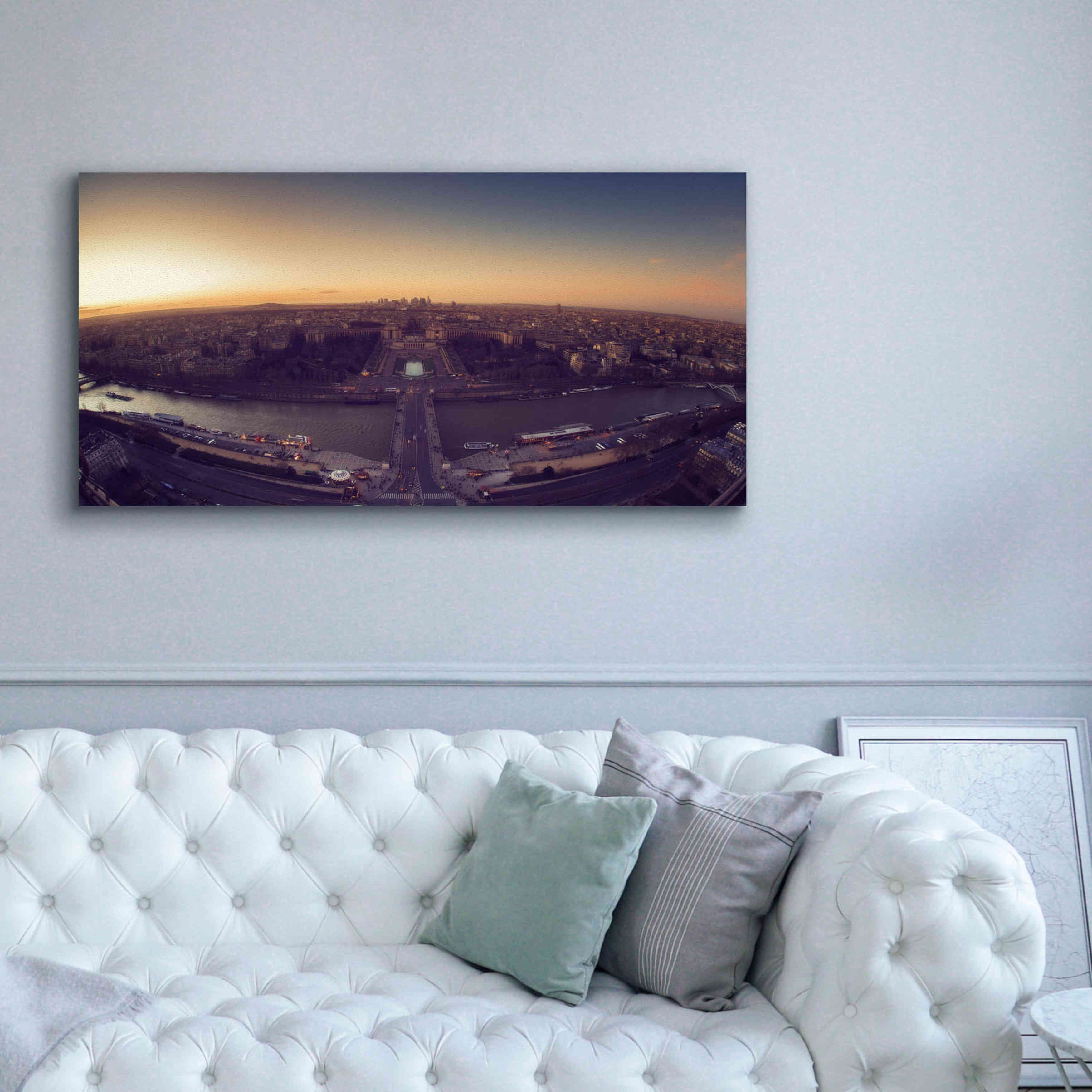 'Troca' by Sebastien Lory, Giclee Canvas Wall Art,60 x 30