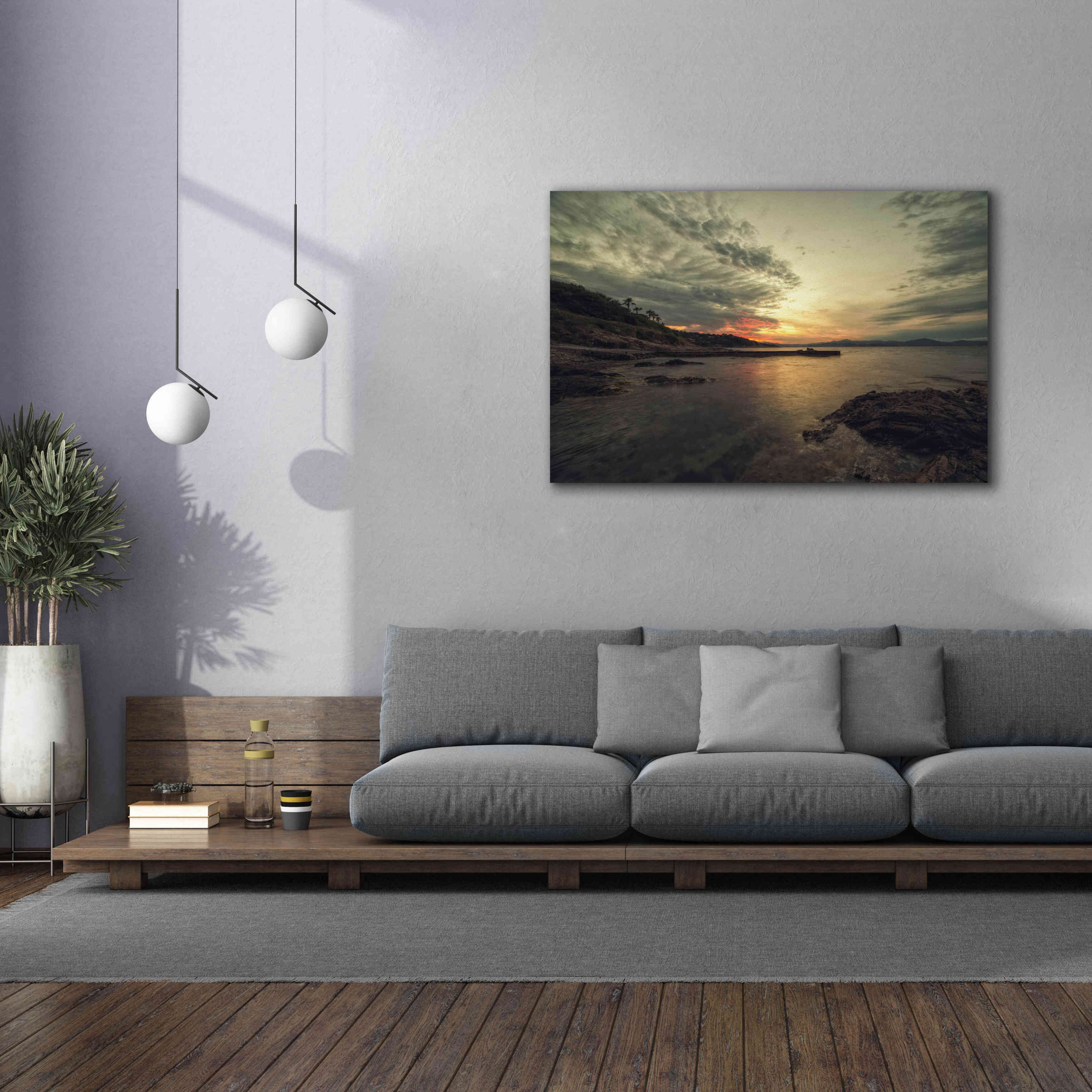 'Parc des Millionaires' by Sebastien Lory, Giclee Canvas Wall Art,60 x 40