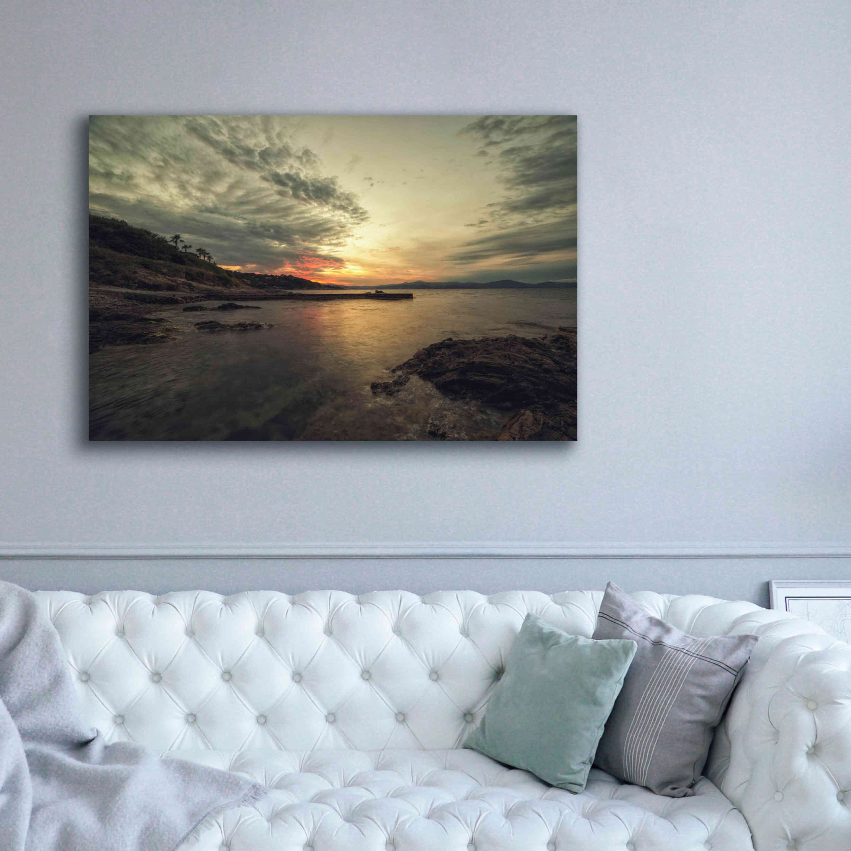 'Parc des Millionaires' by Sebastien Lory, Giclee Canvas Wall Art,60 x 40