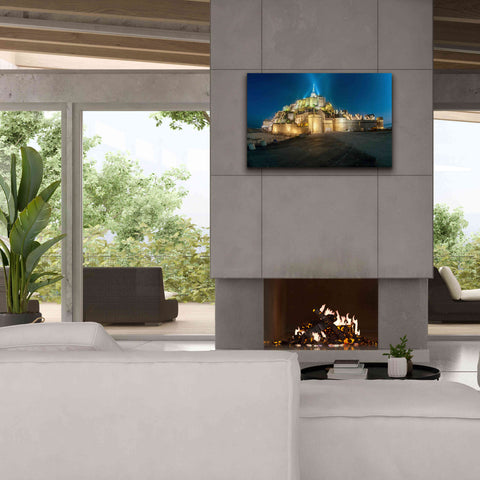 Image of 'Castle Lights' by Sebastien Lory, Giclee Canvas Wall Art,40 x 26