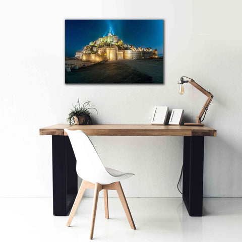 Image of 'Castle Lights' by Sebastien Lory, Giclee Canvas Wall Art,40 x 26