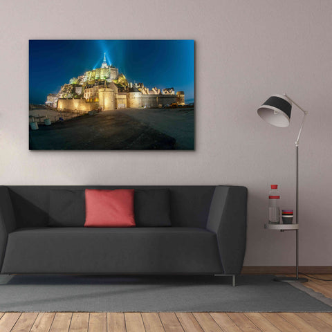 Image of 'Castle Lights' by Sebastien Lory, Giclee Canvas Wall Art,60 x 40