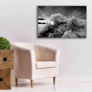 'Land Clouds' by Sebastien Lory, Giclee Canvas Wall Art,40 x 26