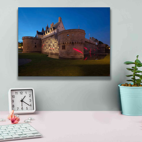 Image of 'Behind the Castle' by Sebastien Lory, Giclee Canvas Wall Art,16 x 12