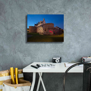 'Behind the Castle' by Sebastien Lory, Giclee Canvas Wall Art,16 x 12