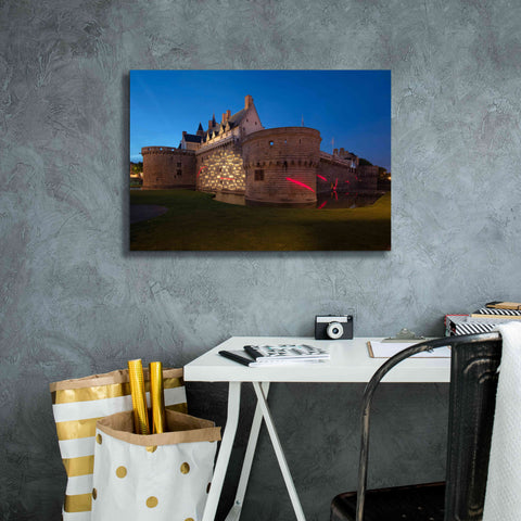Image of 'Behind the Castle' by Sebastien Lory, Giclee Canvas Wall Art,26 x 18