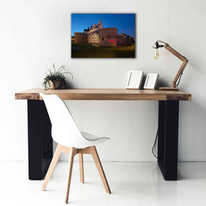 'Behind the Castle' by Sebastien Lory, Giclee Canvas Wall Art,26 x 18