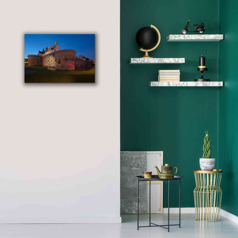Image of 'Behind the Castle' by Sebastien Lory, Giclee Canvas Wall Art,26 x 18
