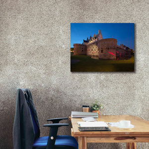 'Behind the Castle' by Sebastien Lory, Giclee Canvas Wall Art,34 x 26