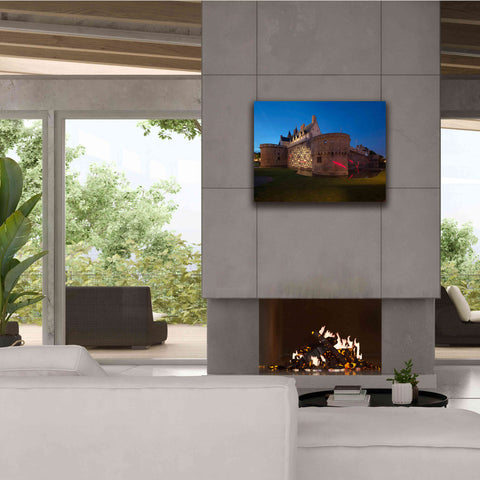 Image of 'Behind the Castle' by Sebastien Lory, Giclee Canvas Wall Art,34 x 26