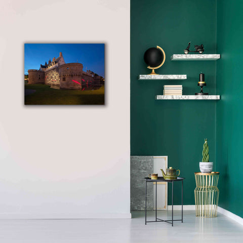 Image of 'Behind the Castle' by Sebastien Lory, Giclee Canvas Wall Art,34 x 26