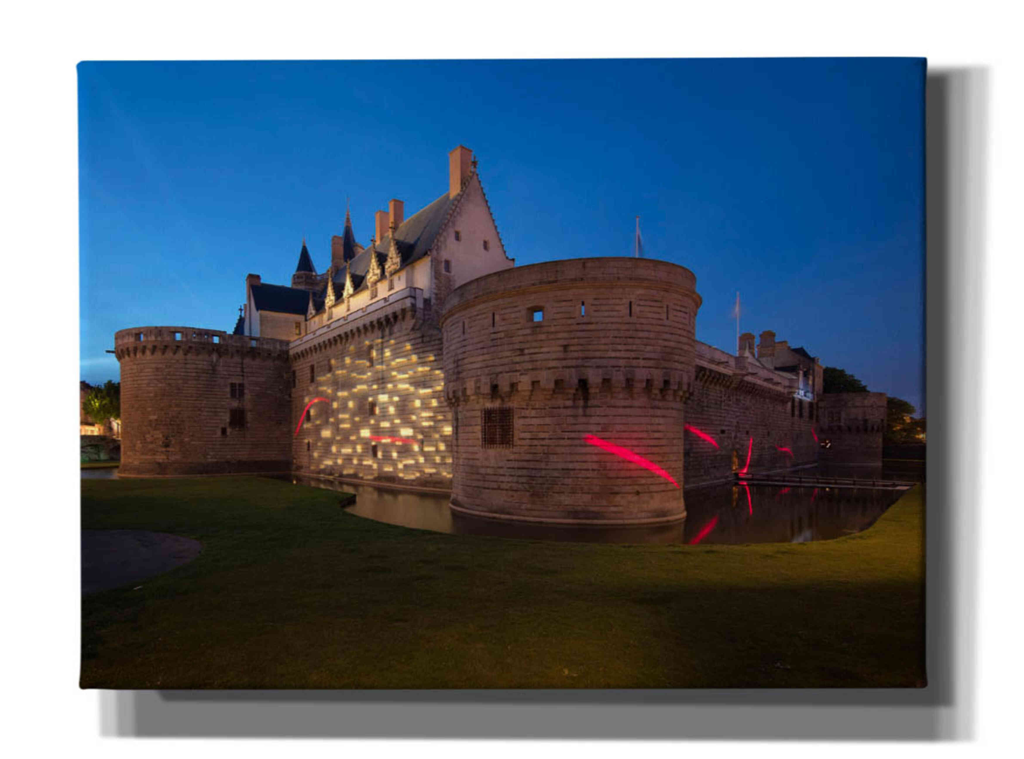 'Behind the Castle' by Sebastien Lory, Giclee Canvas Wall Art