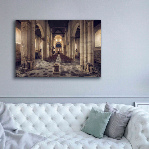 Image of 'Inside the Church' by Sebastien Lory, Giclee Canvas Wall Art,60 x 40
