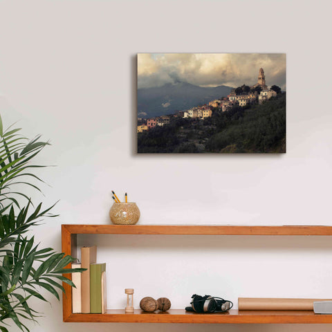 Image of 'Church' by Sebastien Lory, Giclee Canvas Wall Art,18 x 12