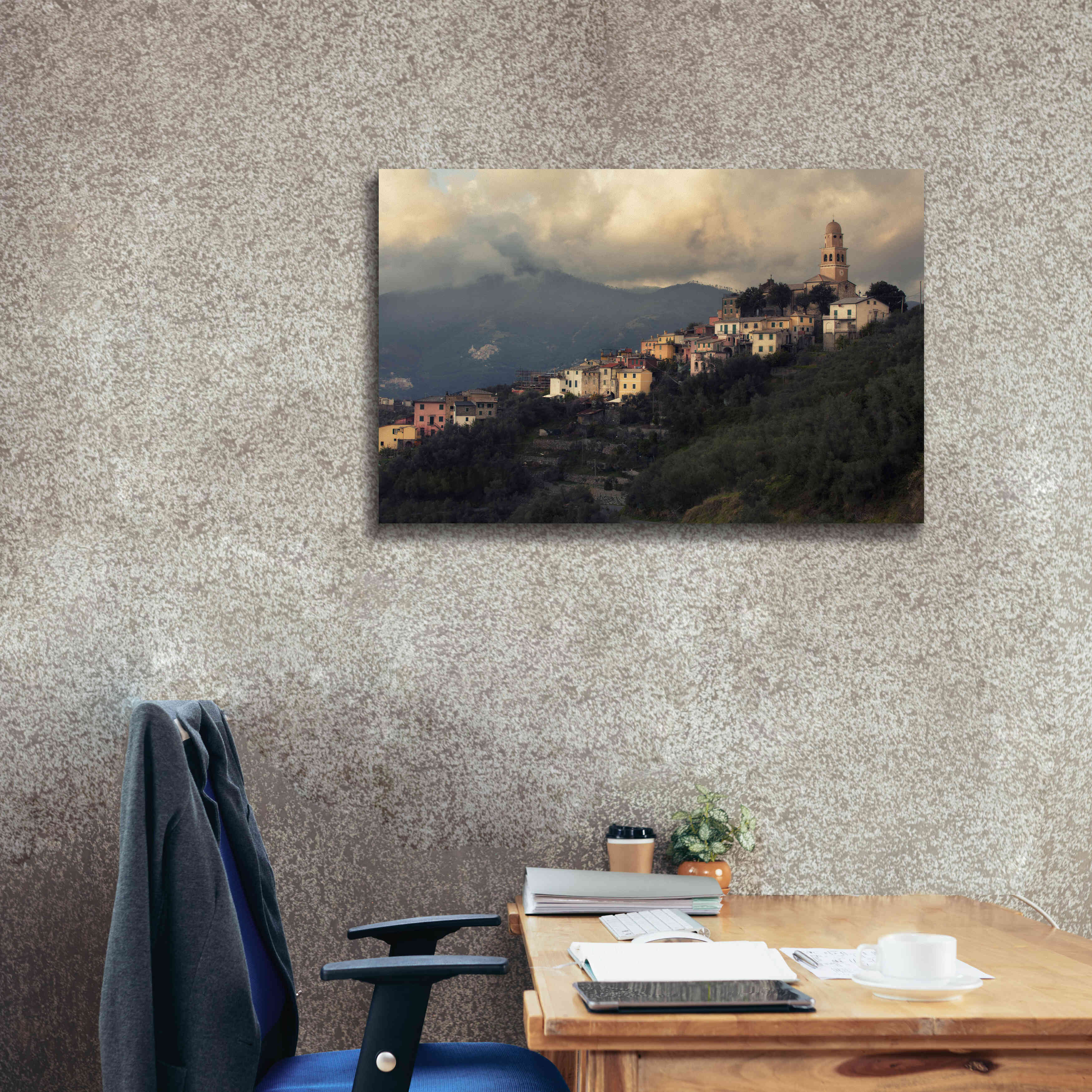 'Church' by Sebastien Lory, Giclee Canvas Wall Art,40 x 26