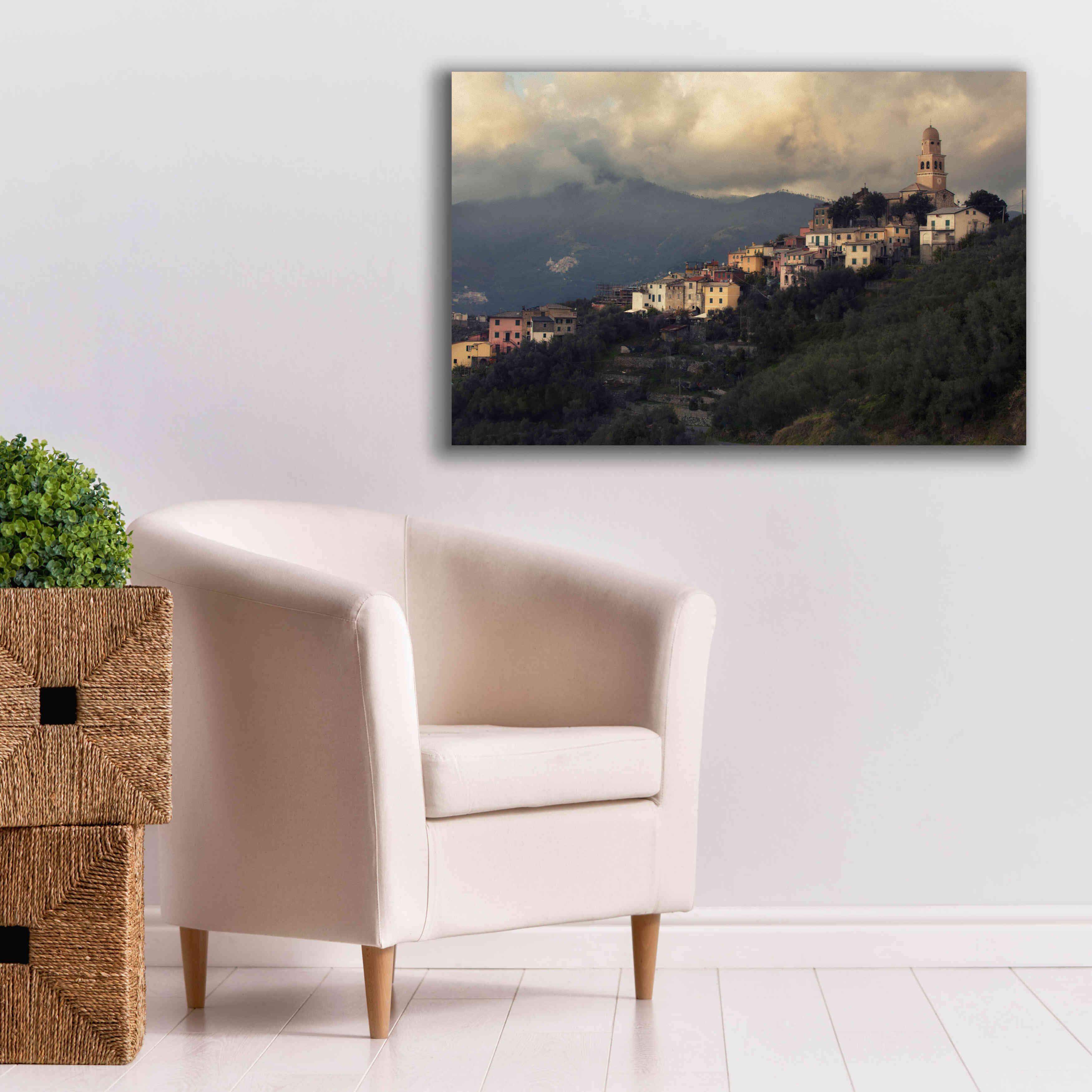 'Church' by Sebastien Lory, Giclee Canvas Wall Art,40 x 26