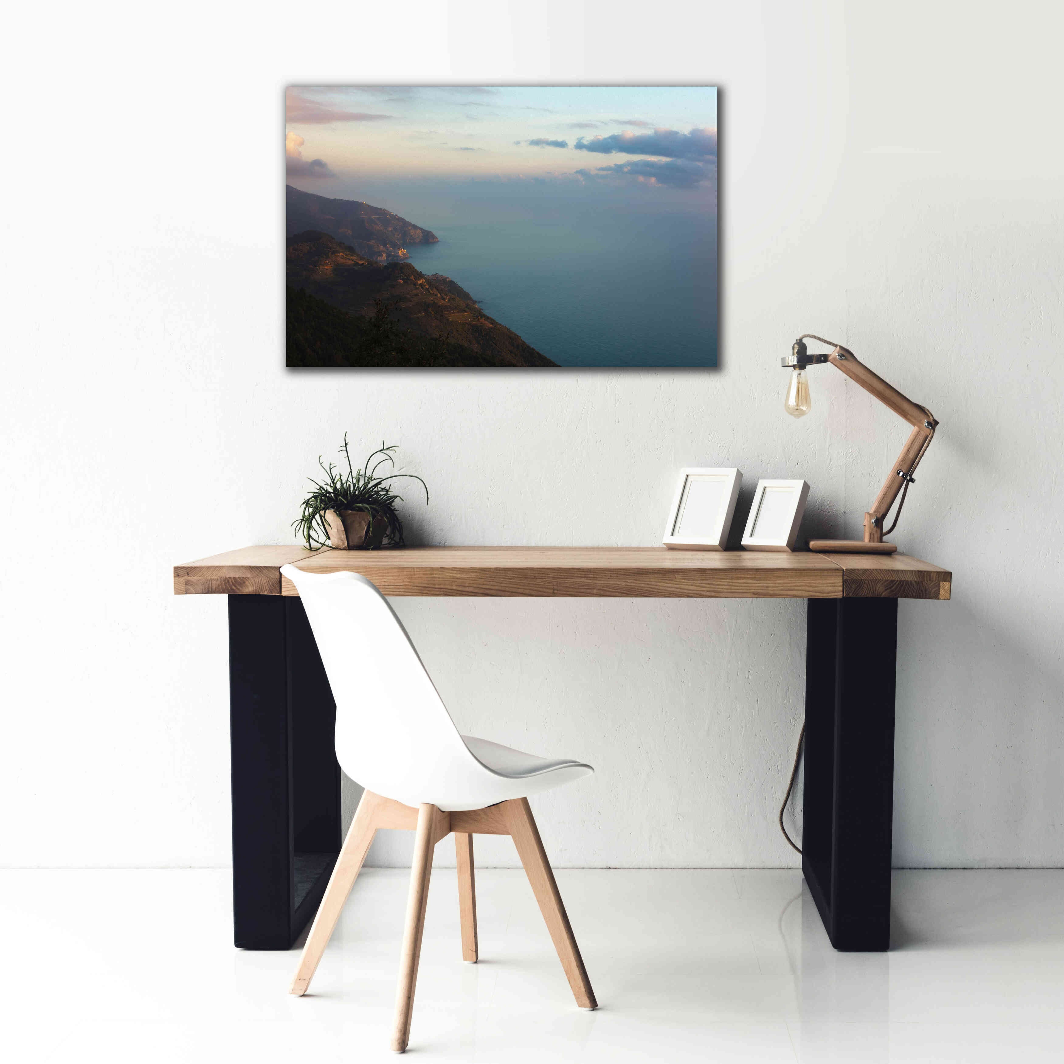 'Ocean Views' by Sebastien Lory, Giclee Canvas Wall Art,40 x 26