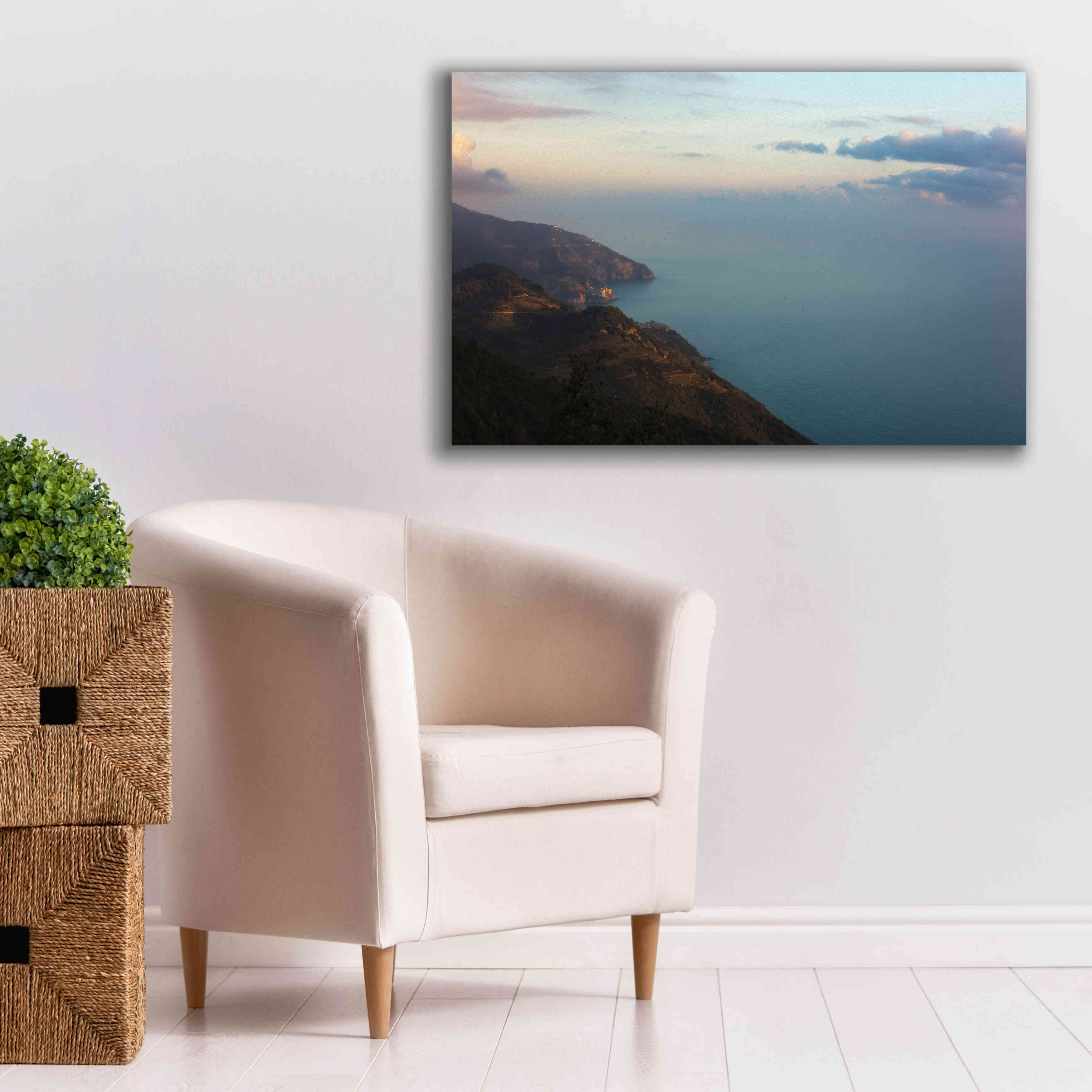 'Ocean Views' by Sebastien Lory, Giclee Canvas Wall Art,40 x 26