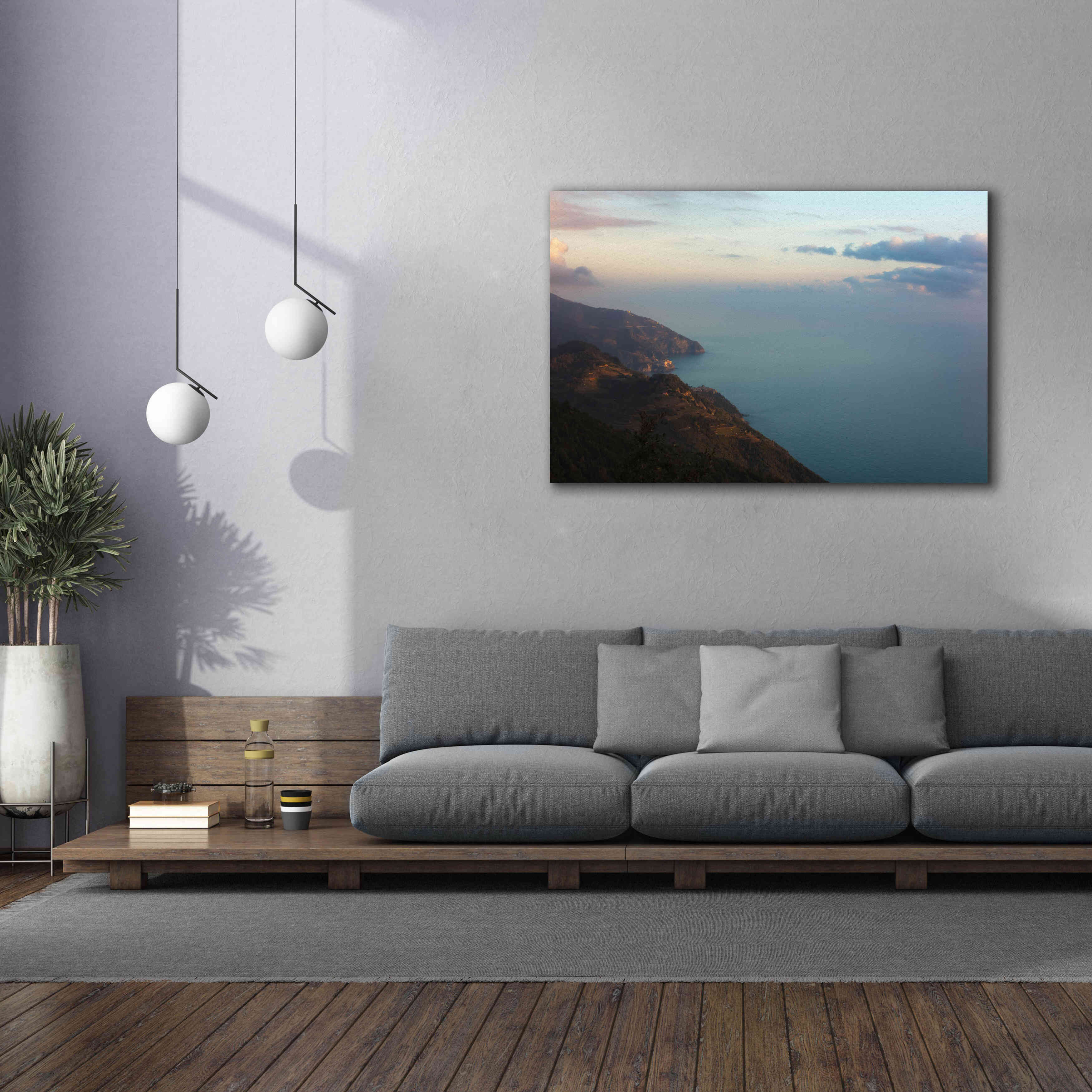 'Ocean Views' by Sebastien Lory, Giclee Canvas Wall Art,60 x 40