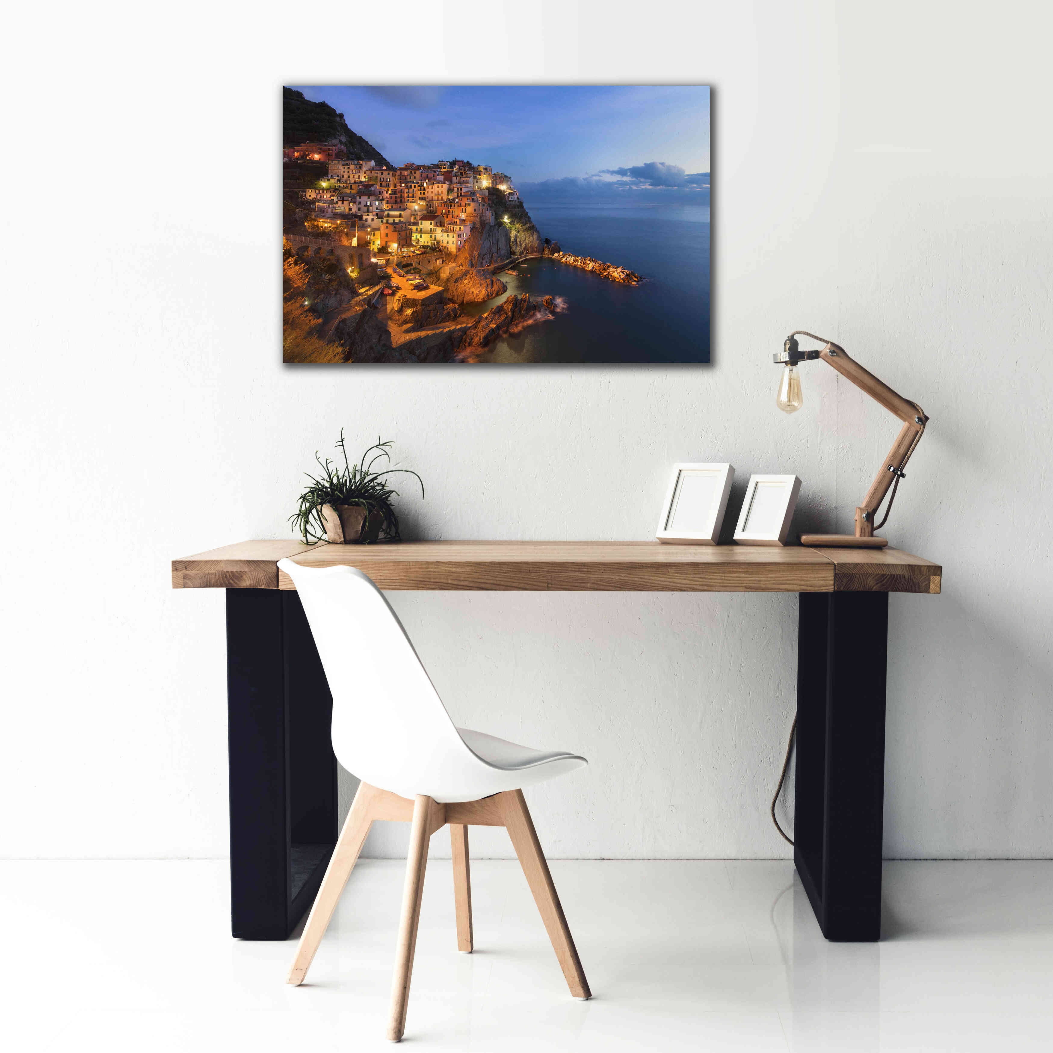 'Magestic Night' by Sebastien Lory, Giclee Canvas Wall Art,40 x 26