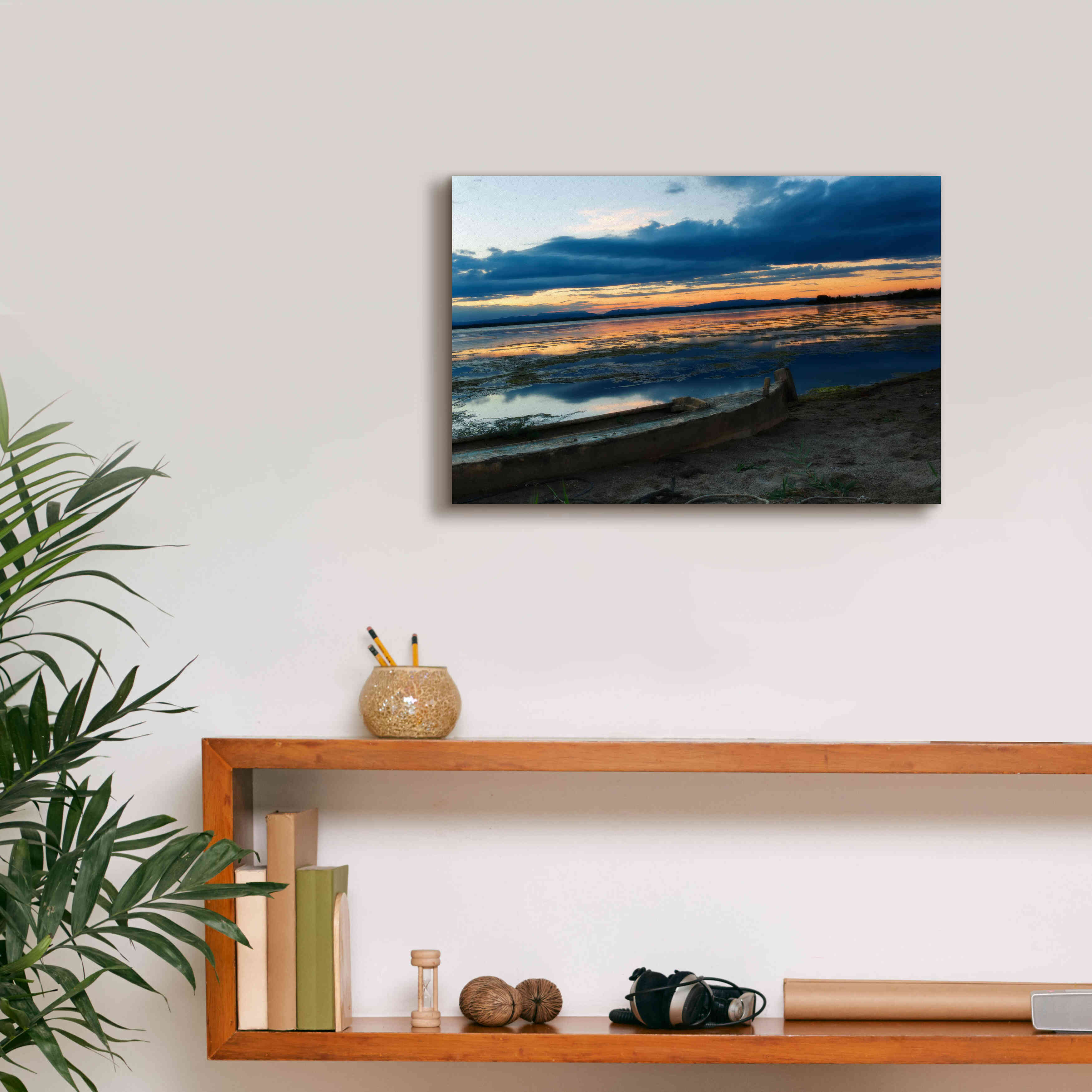 'Complementary colors in Nature' by Sebastien Lory, Giclee Canvas Wall Art,18 x 12