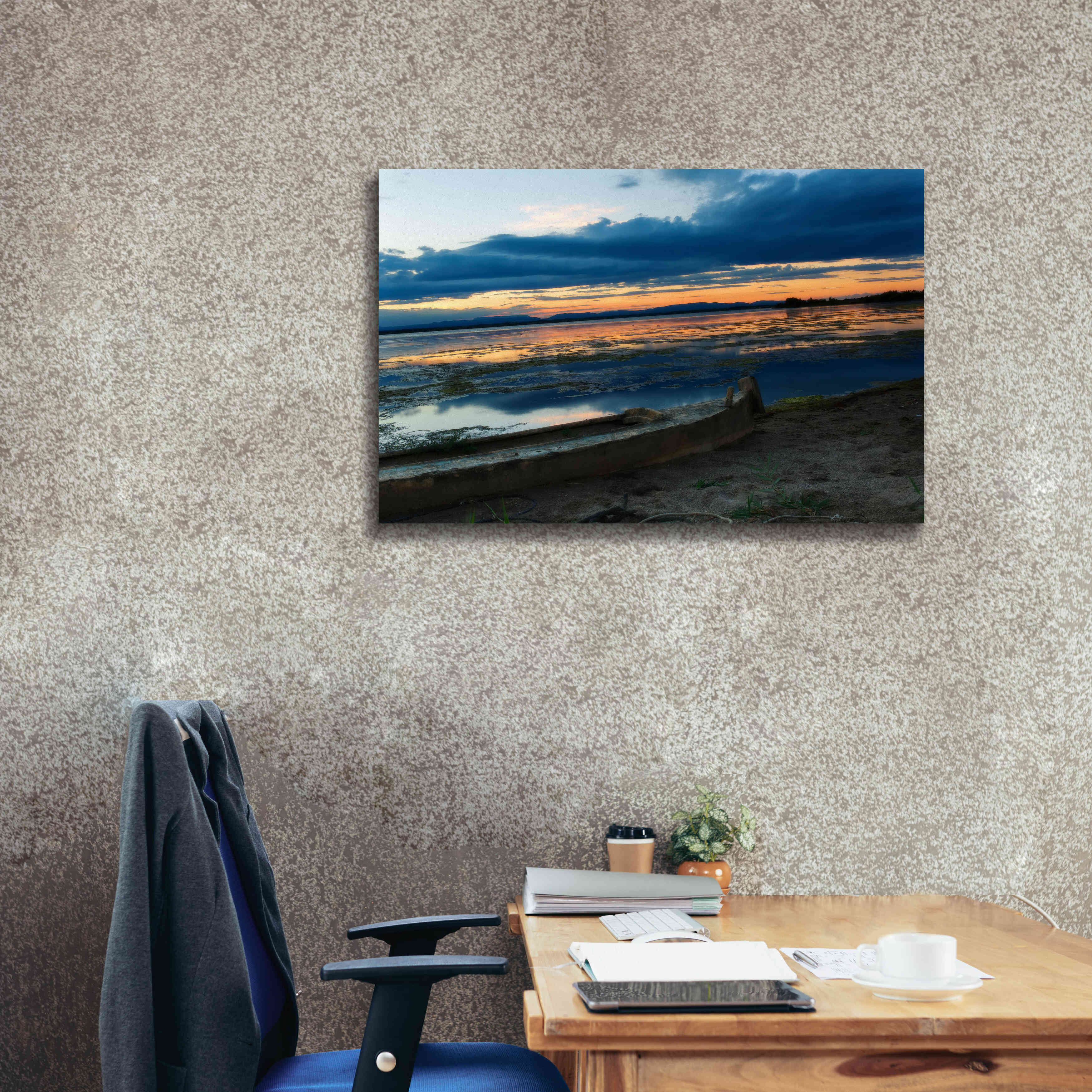 'Complementary colors in Nature' by Sebastien Lory, Giclee Canvas Wall Art,40 x 26