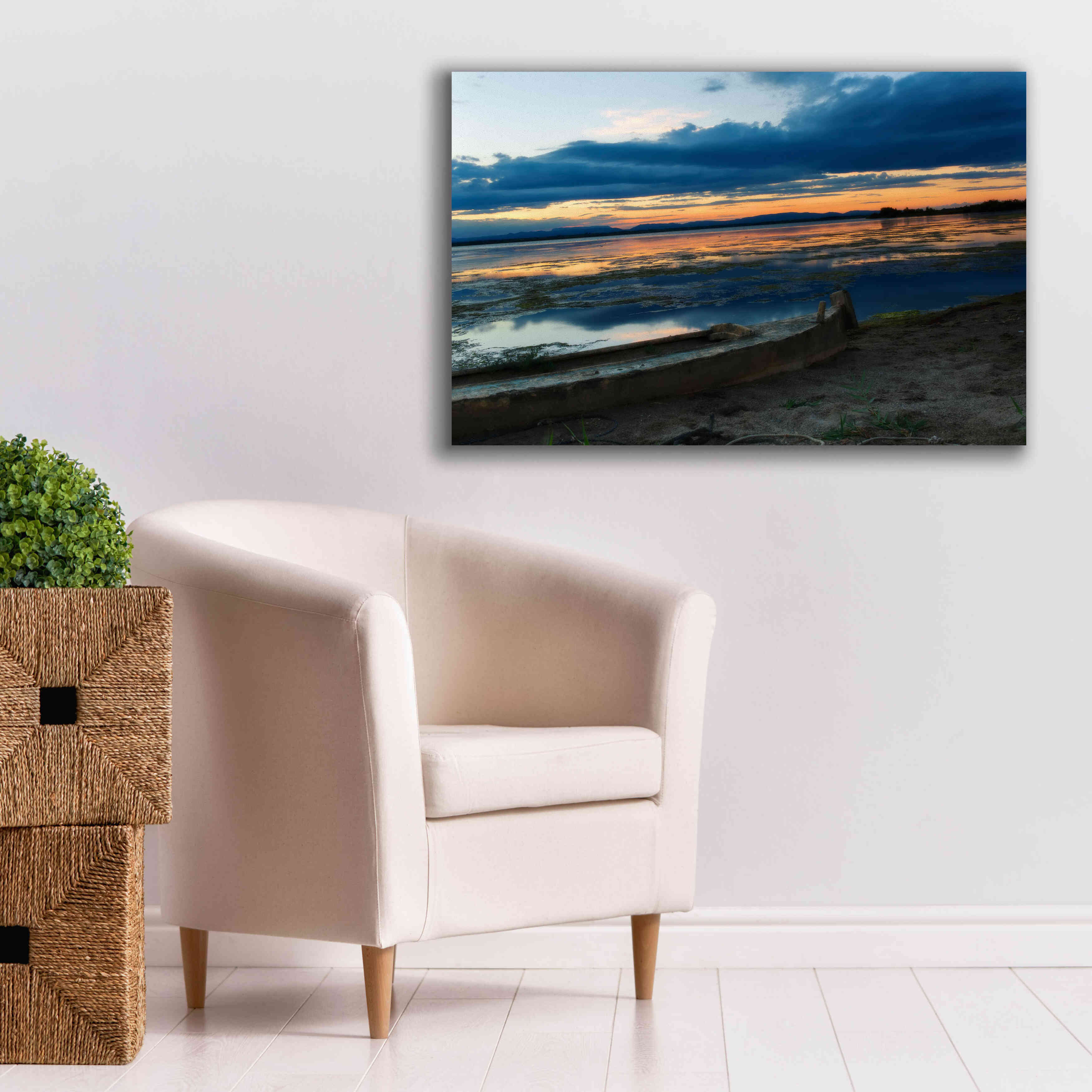 'Complementary colors in Nature' by Sebastien Lory, Giclee Canvas Wall Art,40 x 26