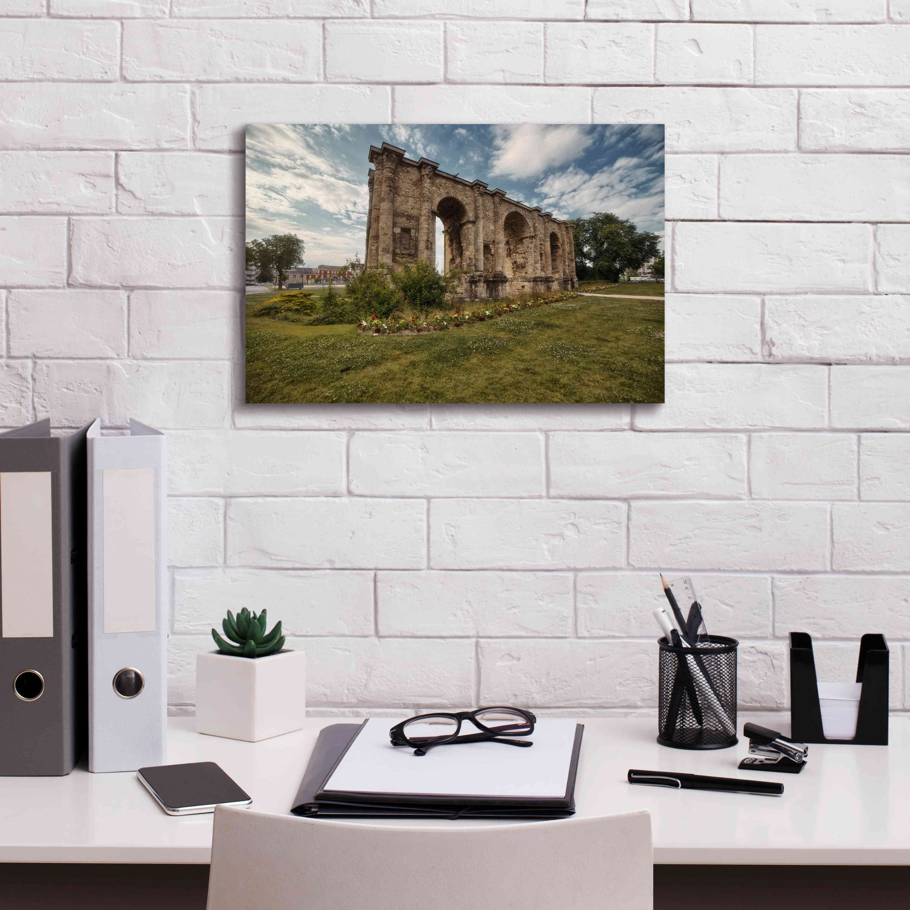 'Monumental' by Sebastien Lory, Giclee Canvas Wall Art,18 x 12