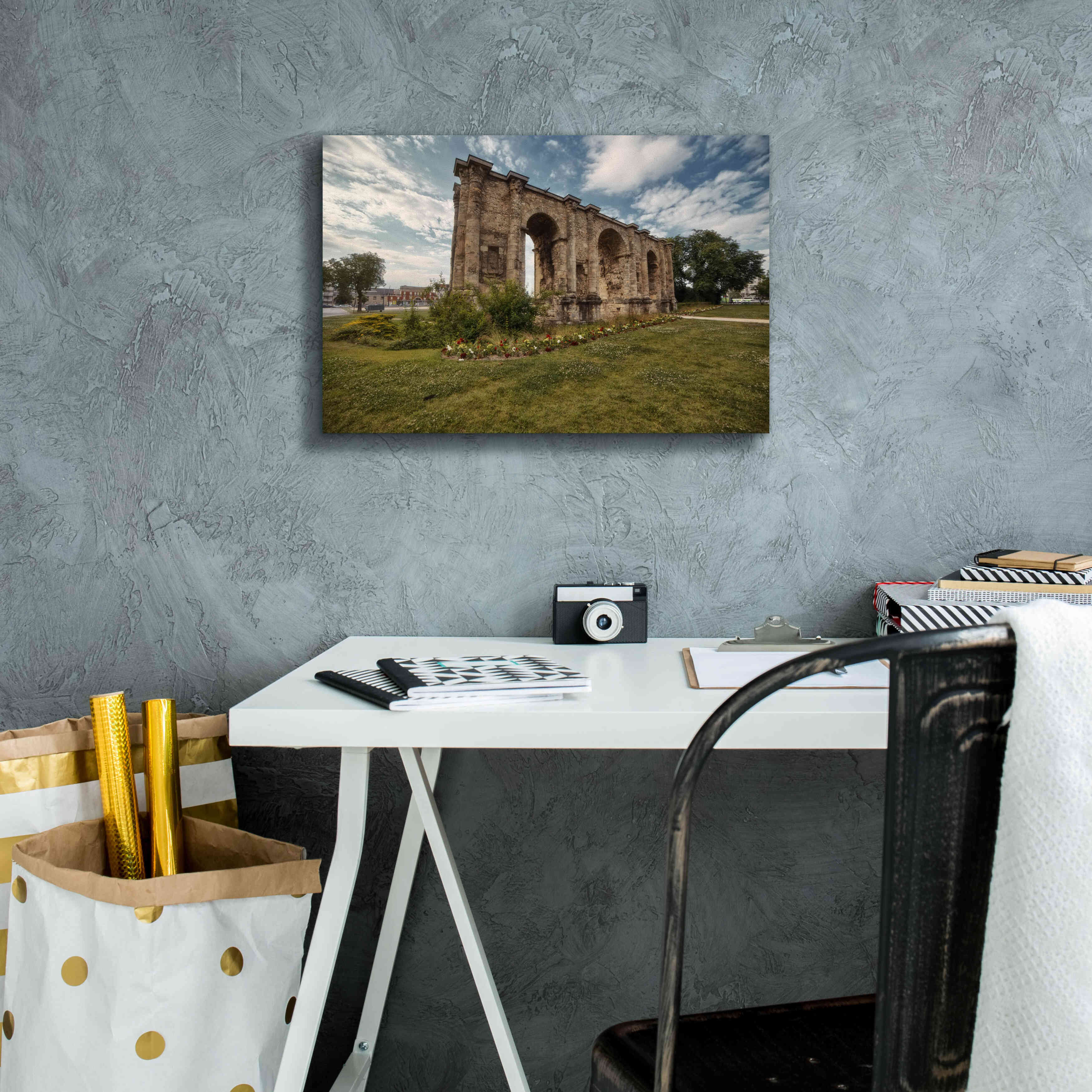 'Monumental' by Sebastien Lory, Giclee Canvas Wall Art,18 x 12