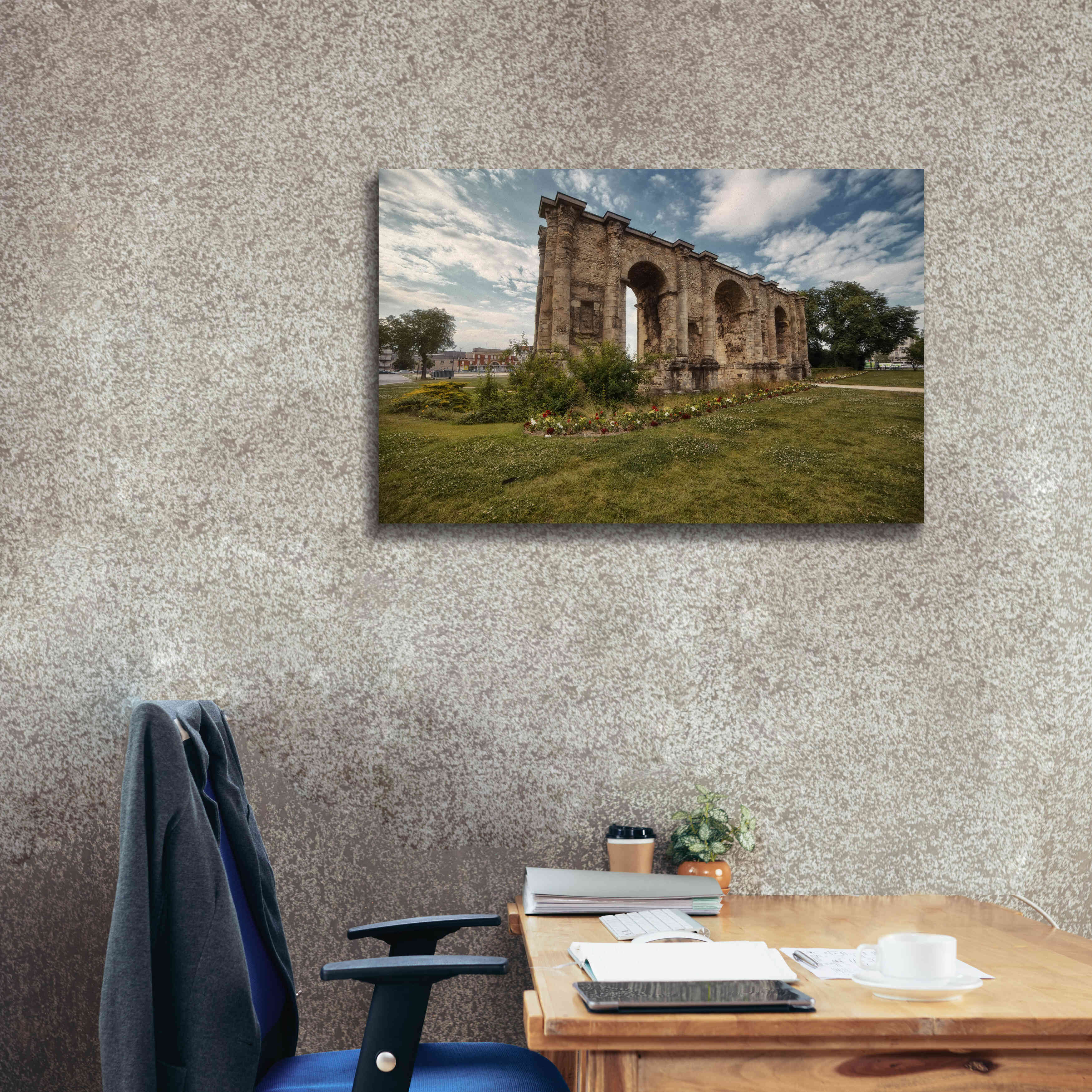 'Monumental' by Sebastien Lory, Giclee Canvas Wall Art,40 x 26