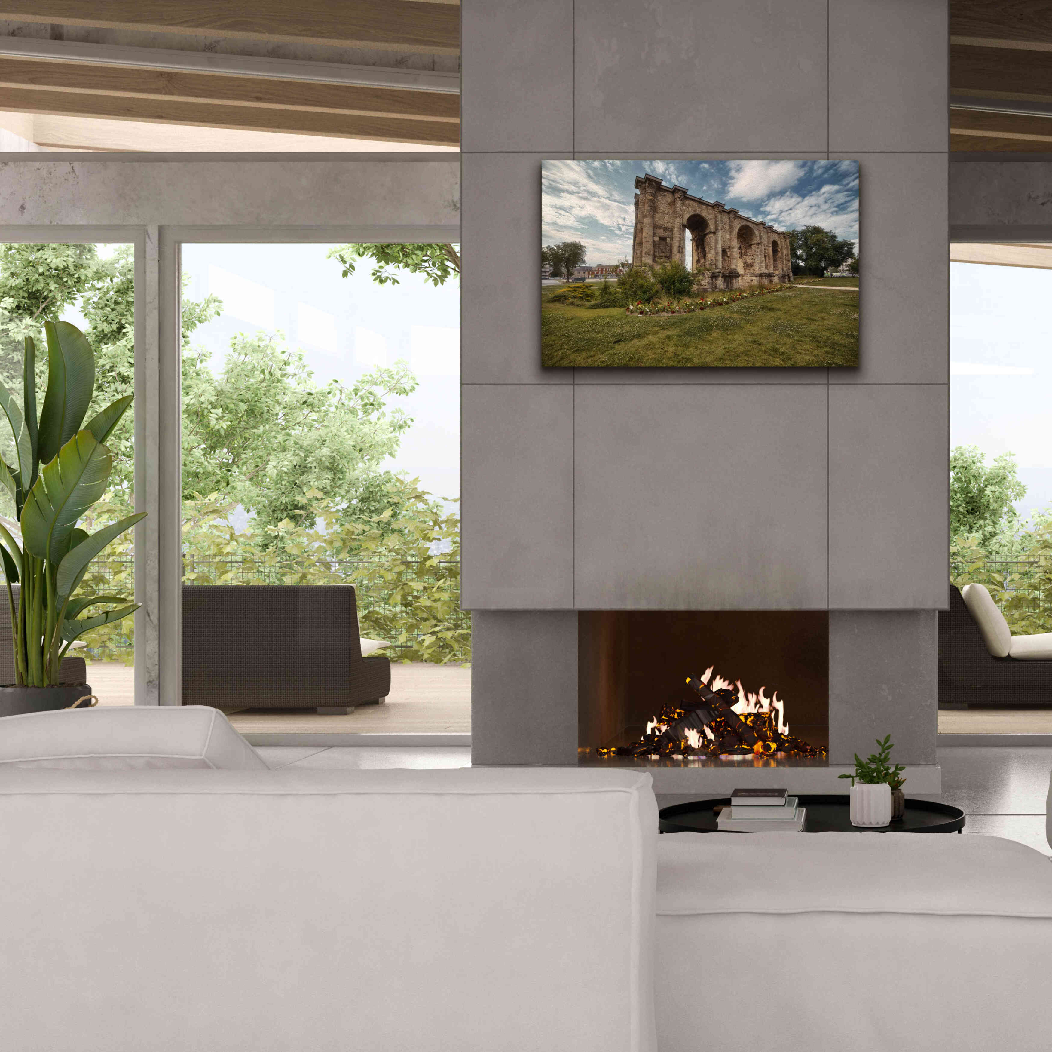 'Monumental' by Sebastien Lory, Giclee Canvas Wall Art,40 x 26