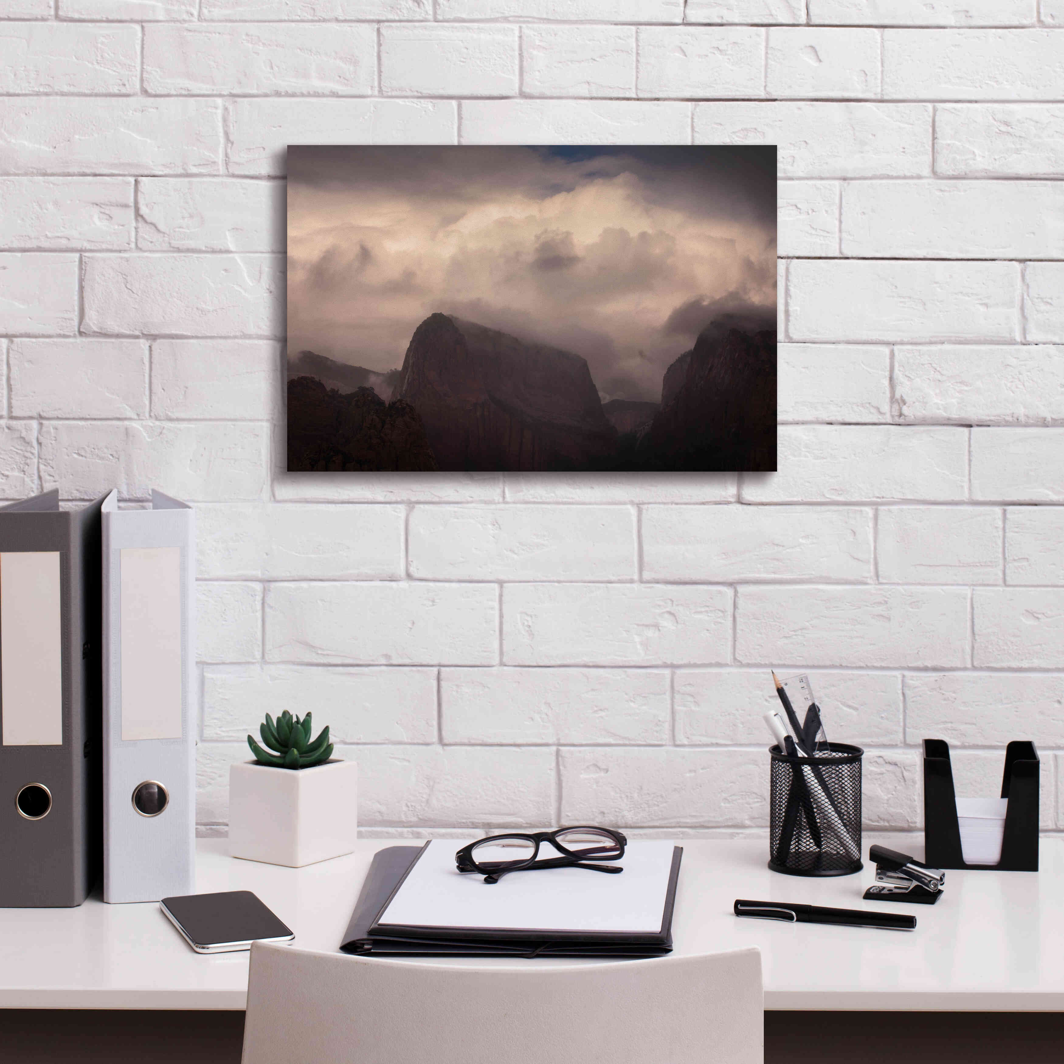 'In Clouds' by Sebastien Lory, Giclee Canvas Wall Art,18 x 12