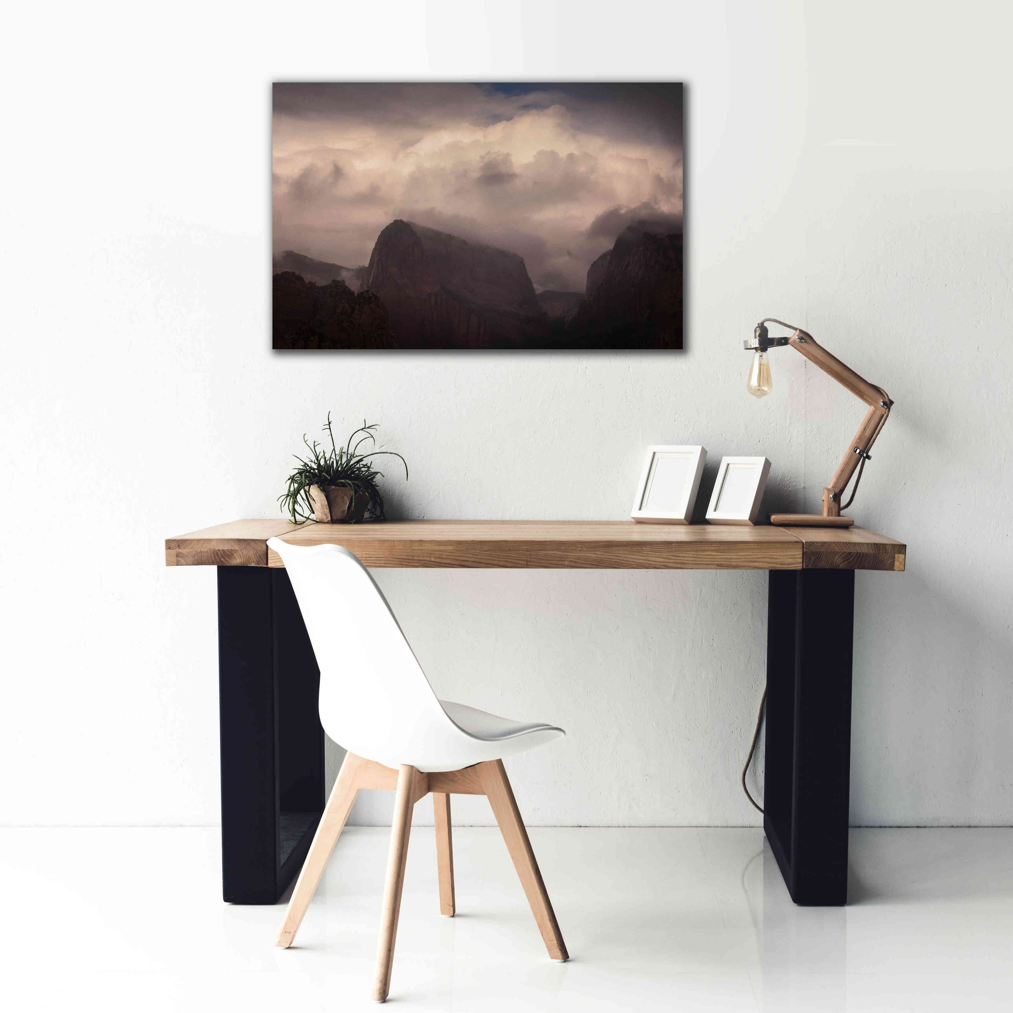 'In Clouds' by Sebastien Lory, Giclee Canvas Wall Art,40 x 26