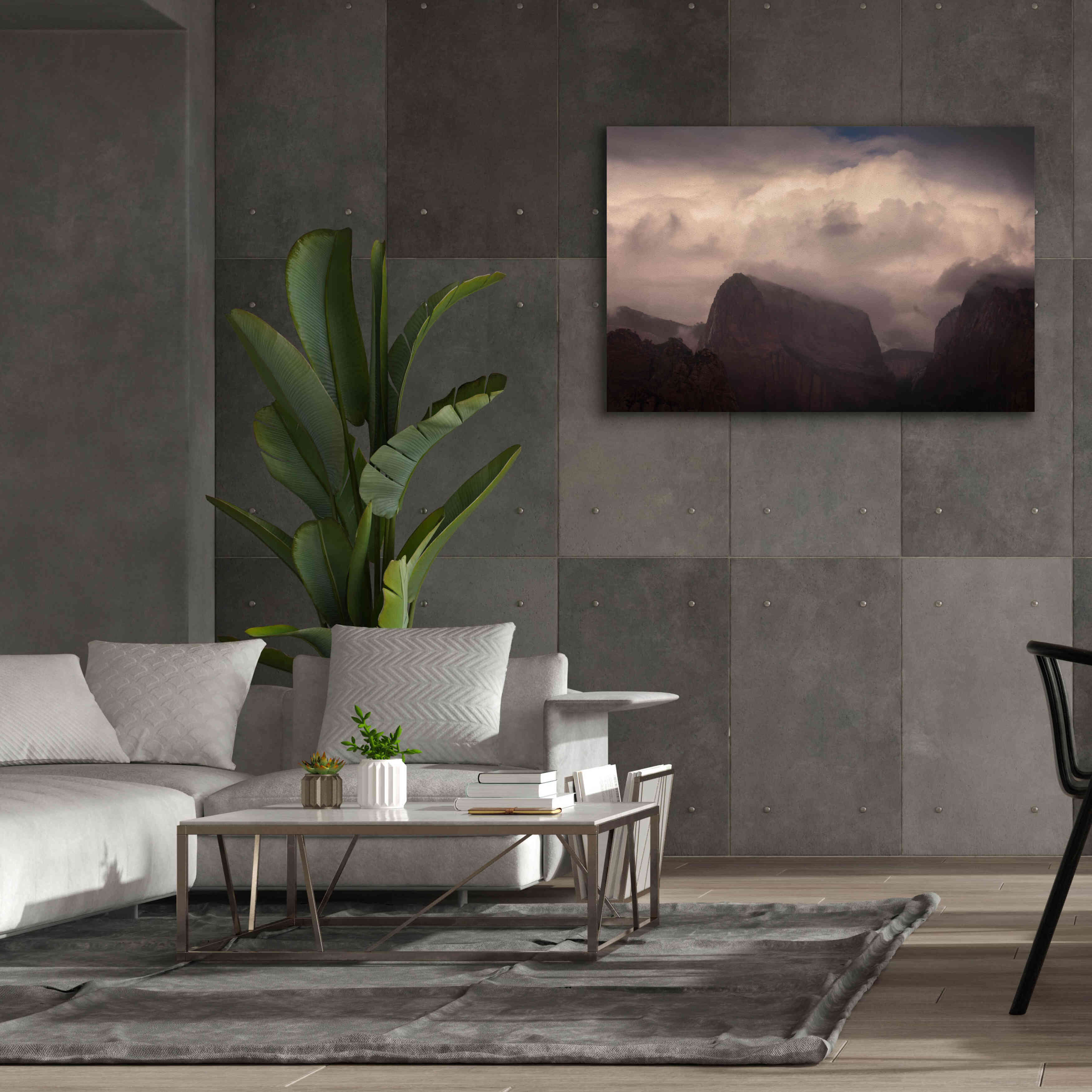 'In Clouds' by Sebastien Lory, Giclee Canvas Wall Art,60 x 40