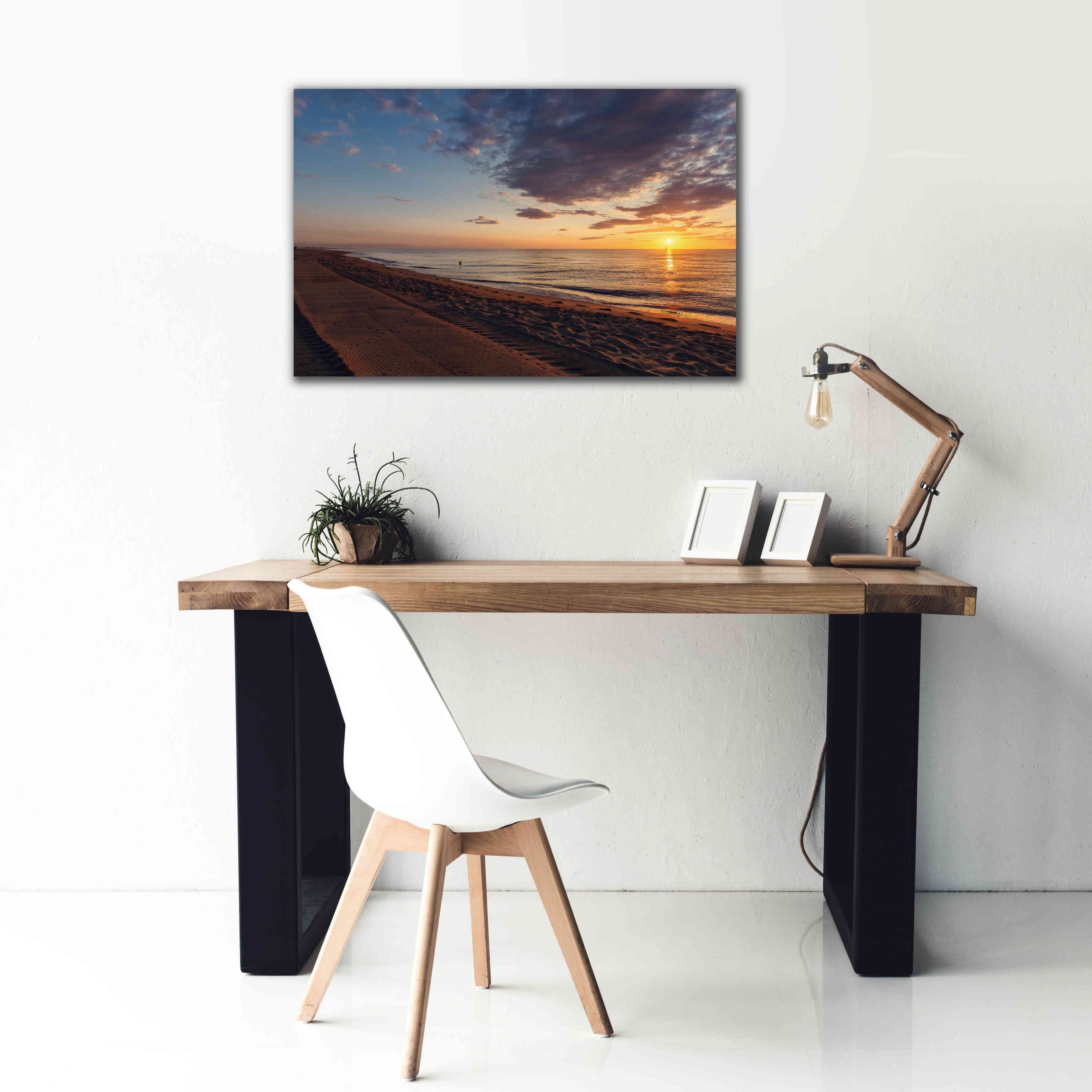 'Saint Cyprien 93' by Sebastien Lory, Giclee Canvas Wall Art,40 x 26