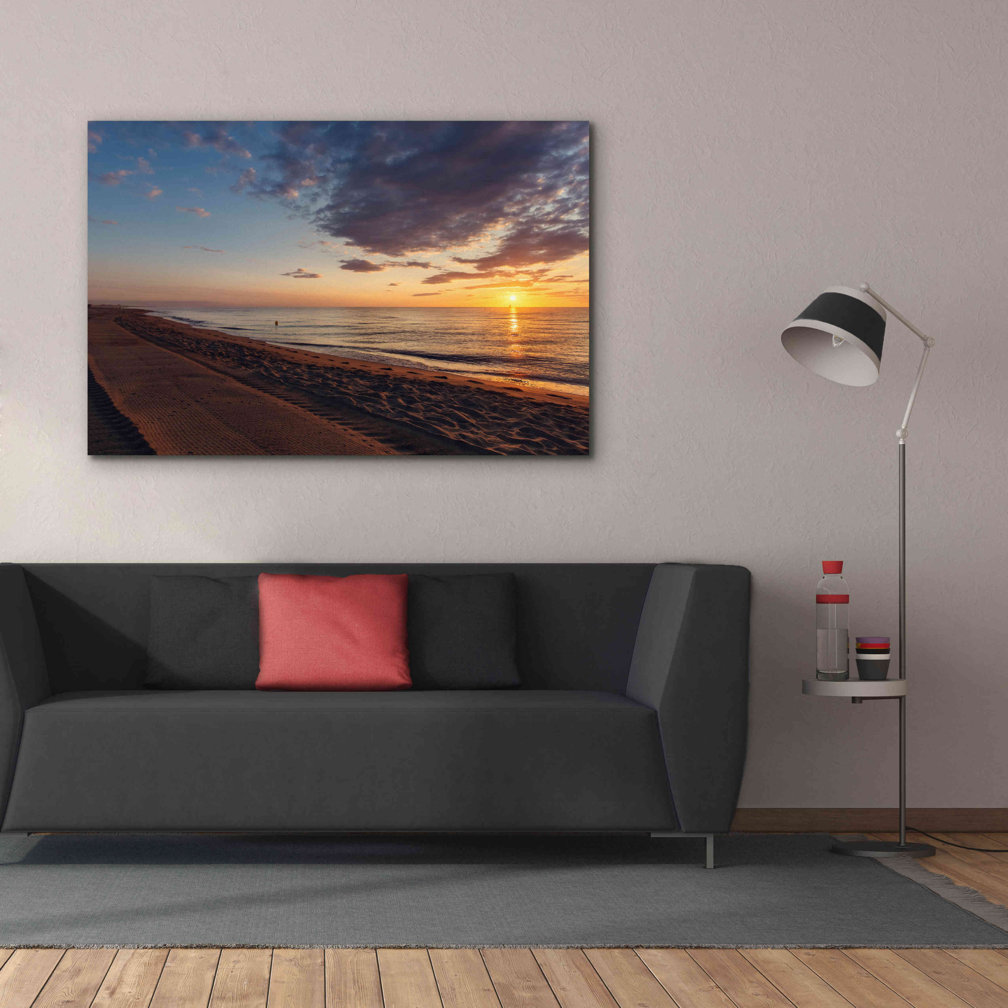 'Saint Cyprien 93' by Sebastien Lory, Giclee Canvas Wall Art,60 x 40