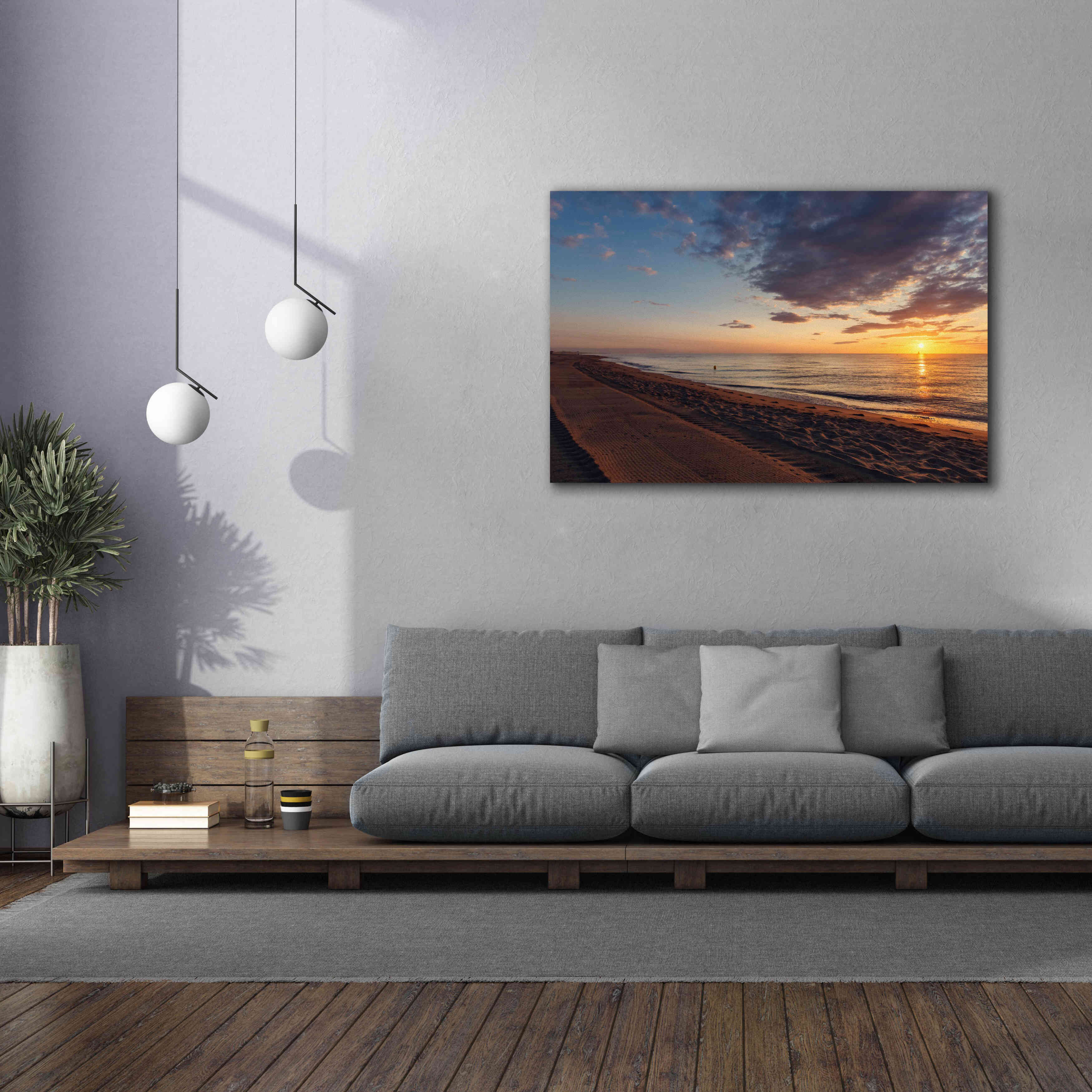 'Saint Cyprien 93' by Sebastien Lory, Giclee Canvas Wall Art,60 x 40