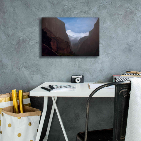 Image of 'Mistery Canyon I' by Sebastien Lory, Giclee Canvas Wall Art,18 x 12