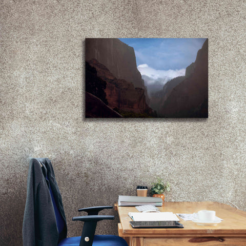 Image of 'Mistery Canyon I' by Sebastien Lory, Giclee Canvas Wall Art,40 x 26