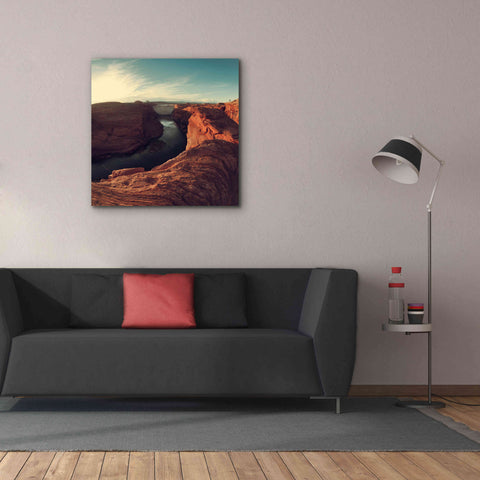 Image of 'Mistery Canyon II' by Sebastien Lory, Giclee Canvas Wall Art,37 x 37
