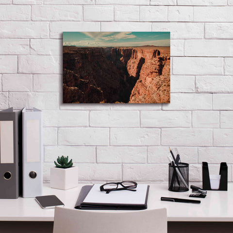 Image of 'Mistery Canyon III' by Sebastien Lory, Giclee Canvas Wall Art,18 x 12