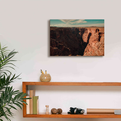 Image of 'Mistery Canyon III' by Sebastien Lory, Giclee Canvas Wall Art,18 x 12