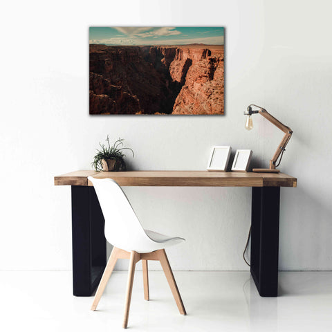 Image of 'Mistery Canyon III' by Sebastien Lory, Giclee Canvas Wall Art,40 x 26