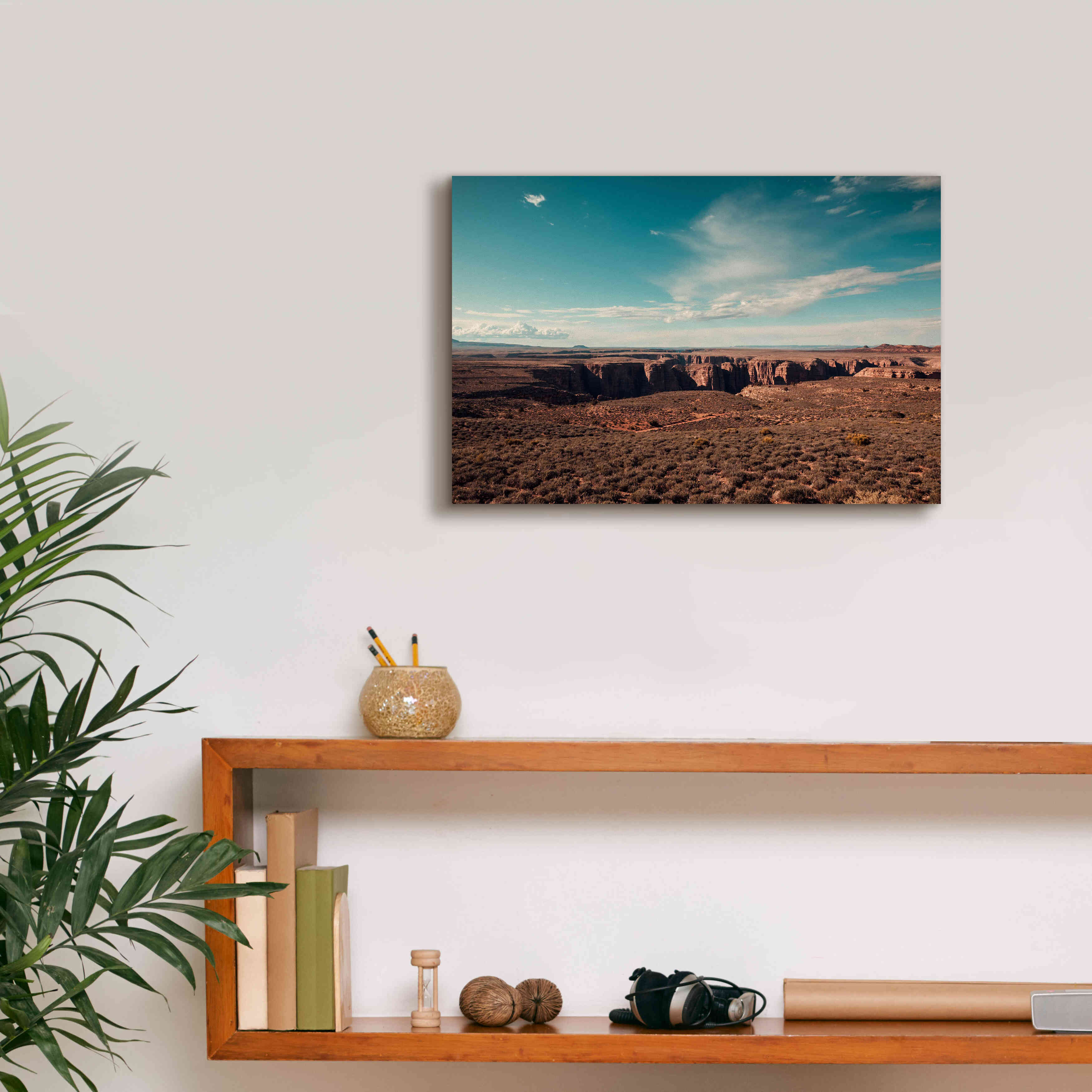 'Mistery Canyon IV' by Sebastien Lory, Giclee Canvas Wall Art,18 x 12